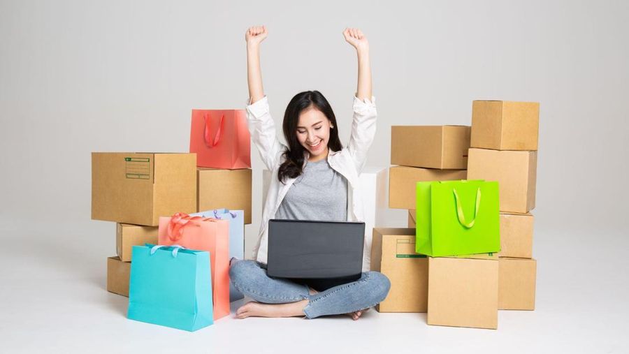 Ilustrasi Belanja Online