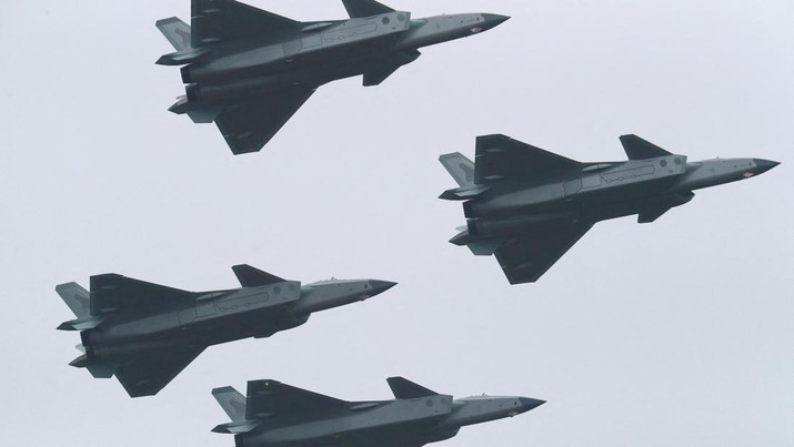 Astaga Naga! Xi Jinping Ngamuk, 71 Jet Tempur ‘Kepung’ Taiwan