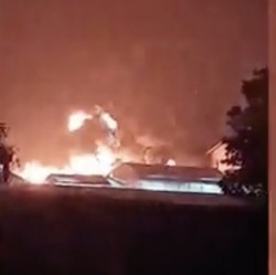 Dahsyatnya Kebakaran Pabrik Gudang Garam Milik Taipan RI