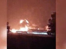 Dahsyatnya Kebakaran Pabrik Gudang Garam Milik Taipan RI