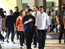 Saat Erick Menggocek Wartawan Usai Temui Jokowi di Istana