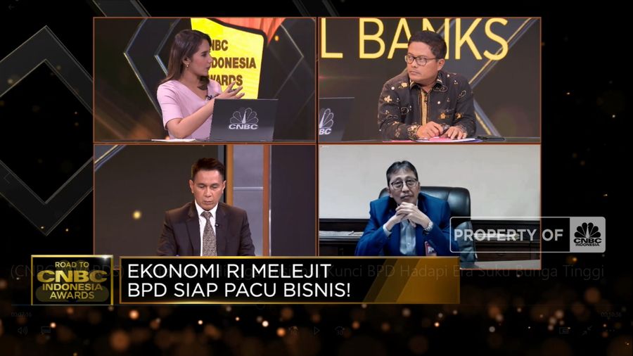 Transformasi Hingga Efisiensi, Kunci BPD Hadapi Era Suku Bunga Tinggi(CNBC Indonesia TV)