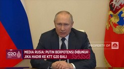 Media Rusia: Putin Berpotensi Dibunuh Jika Hadir di G20 Bali