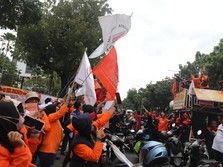 Hari Ini Ada Demo, 10.000 Buruh Mau Konvoi ke Istana Merdeka