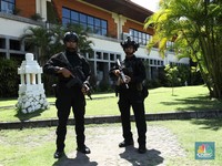 Senjata Lengkap! Intip Pasukan Gabungan TNI-Polri di G20 Bali