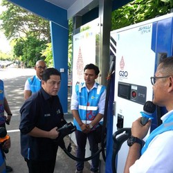 Tengok Kesiapan PLN Layani KTT G20, Erick Thohir Cek Lapangan