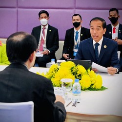 Saat Jokowi & Bos ADB Bahas Ekonomi ASEAN