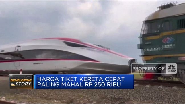 Tiket Kereta Cepat Rp 250 Ribu, Kapan Balik Modal?