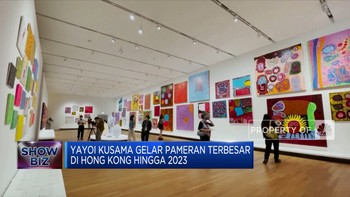 Yayoi Kusama Gelar Pameran Terbesar di Hong Kong hingga 2023