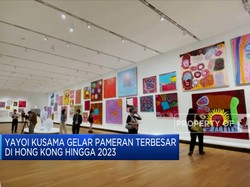 Yayoi Kusama Gelar Pameran Terbesar di Hong Kong hingga 2023