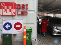 Tempat Tes Covid Ramai Lagi Gara-Gara Kasus 'Meledak'