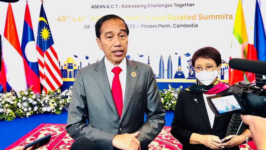 Presiden Joko Widodo memberikan perhatian khusus terhadap situasi Myanmar yang semakin buruk. (Foto: Biro Pers Sekretariat Presiden)