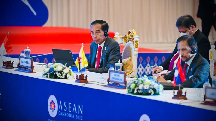 Presiden Jokowi Dorong ASEAN-RRT Jaga Stabilitas Kawasan. (Foto: Laily Rachev - Biro Pers Sekretariat Presiden)