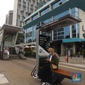 PT Mass Rapid Transit (MRT) Jakarta menyediakan tiga Solar Charging Station yang tersebar di area TOD I Dukuh Atas.  (CNBC Indonesia/ Muhammad Sabki)