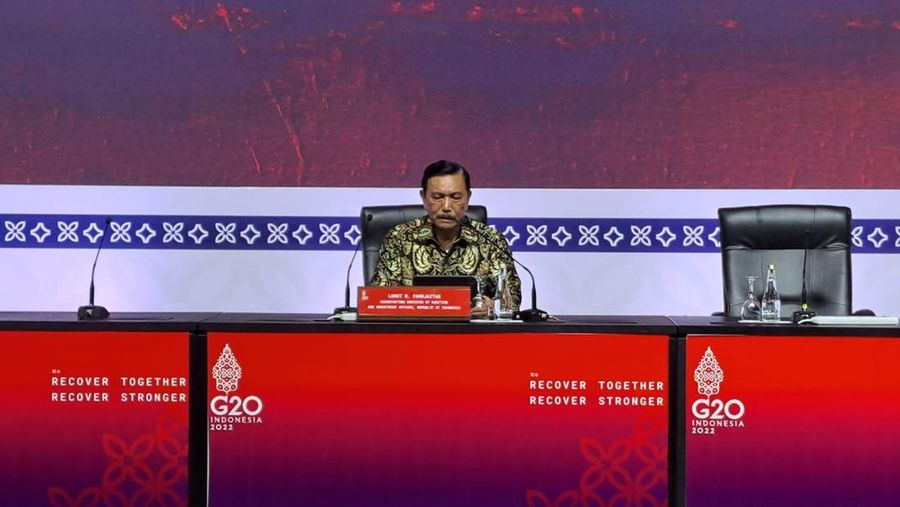 Press Conference Jelang Jelang KTT G20/ Hadijah Alaydrus