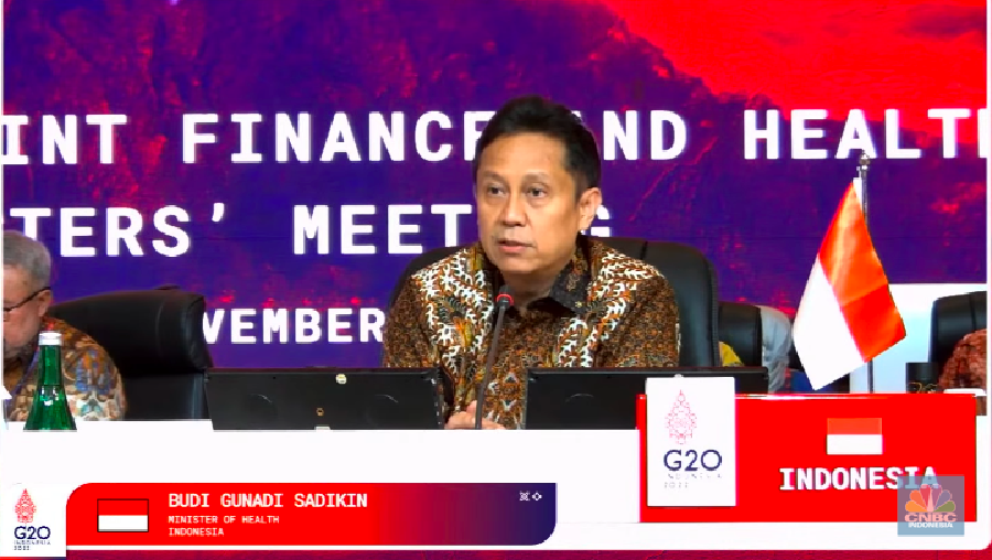 Menteri Kesehatan Budi Gunadi Sadikin