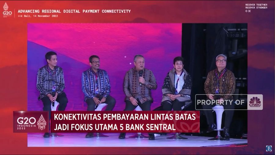 BI & Empat Bank Sentral Bangun Konektivitas Pembayaran Kawasan