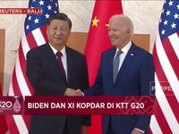 Biden Dan Xi Kopdar Di KTT G20