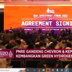 PNRE Gandeng Chevron & Keppel Kembangkan Green Hydrogen