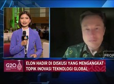 Elon Musk Hadir Virtual di B20 Pakai Batik Sulteng