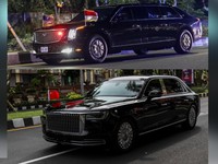 'The Beast' Sampai Hotel Piramid Curi Perhatian di KTT G20