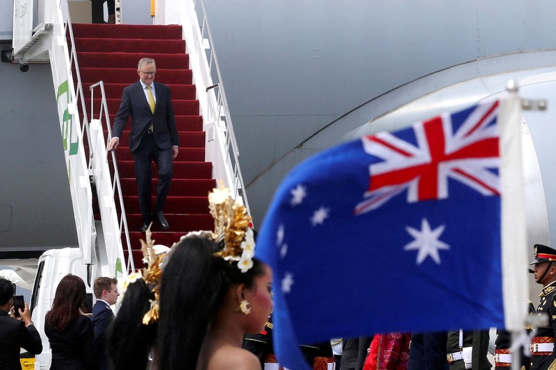 Pertemuan bilateral Presiden Joko Widodo dengan Presiden Amerika Serikat Joe Biden, The Apurva Kempinski Bali, 14 November 2022. (Laily Rachev - Biro Pers Sekretariat Presiden)