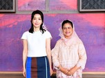 Iriana Jokowi Ajak Ibu Negara Korsel Ngeteh & Santai Bareng