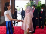 Bestie Banget, Intip Keakraban Iriana dan Ibu Negara Korea...