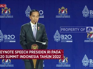 Video: Pidato Arahan Presiden Jokowi di B20 Summit Indonesia