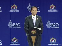 Jokowi Pamer Mega Proyek Hijau di Hadapan Pengusaha Dunia