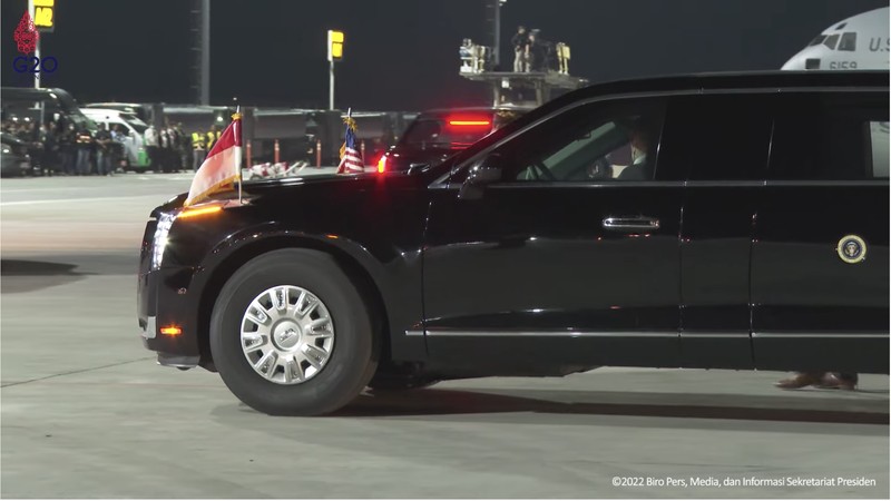 Foto kombo mobil kepresidenan AS cadillac one Foto kombo mobil kepresidenan AS cadillac one