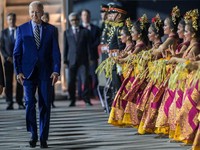 Potret Lengkap Joe Biden Injak Kaki di Bali Datang ke G20