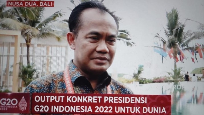 Sekretaris Kementerian Koordinator Bidang Perekonomian, Susiwijono Moegiarso Sekretaris Kementerian Koordinator Bidang Perekonomian, Susiwijono Moegiarso