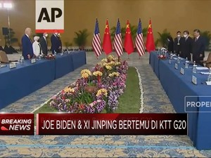 Video: Joe Biden dan Xi Jinping Bertemu di KTT G20