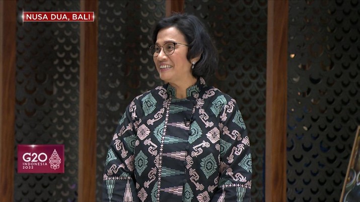 Visual Sri Mulyani G20 Indonesia 2022 Visual Sri Mulyani G20 Indonesia 2022