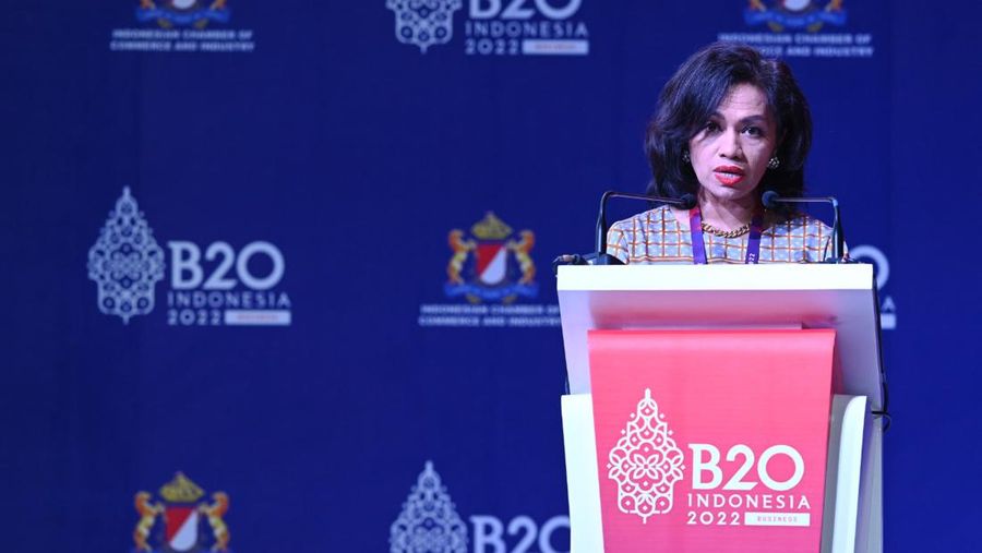 Ira Noviarti, Presiden Direktur Unilever dalam B20 WIBAC.