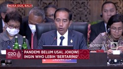 video: Pandemi Belum Usai, Jokowi Ingin WHO Lebih 'Bertaring'