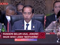 video: Pandemi Belum Usai, Jokowi Ingin WHO Lebih 'Bertaring'