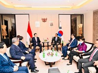 Diam-diam Jokowi Bertemu CEO Kakap Korea di Bali