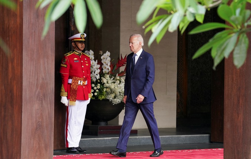 Presiden AS Joe Biden (Tangkapan Layar Youtube Sekretariat Presiden RI)