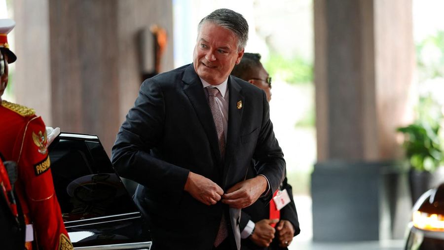 Mathias Cormann, Secretary-General of the OECD, arrives for the G20 leaders' summit in Nusa Dua, Bali, Indonesia, November 15, 2022. REUTERS/Willy Kurniawan/Pool