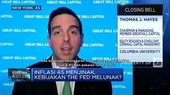 Inflasi AS Menjinak, FFR Desember Diprediksi Naik 50 Bps