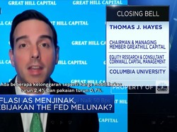 Inflasi AS Menjinak, FFR Desember Diprediksi Naik 50 Bps