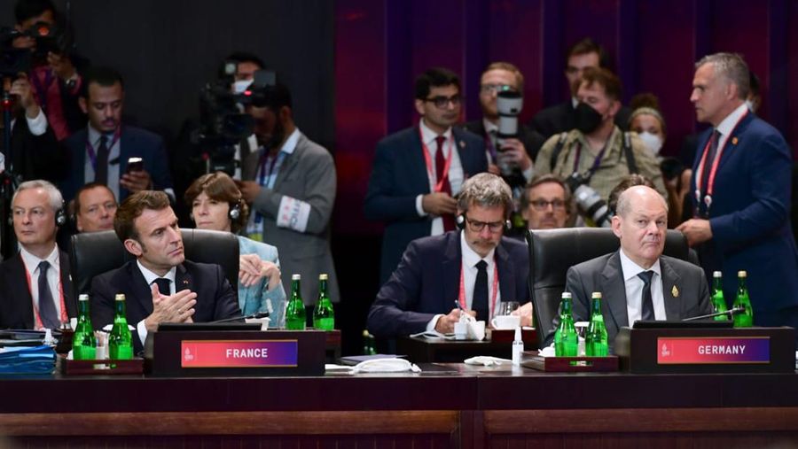 Pembukaan Sesi 2 Konferensi Tingkat Tinggi (KTT) G20 Dibuka oleh Presiden Joko Widodo. (Muchlis Jr - Biro Pers Sekretariat Presiden)