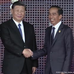 Foto Pembukaan G20 Bali, Xi Jinping-Biden 'Menghadap' Jokowi