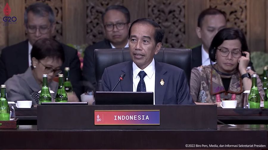 Presiden Republik Indonesia Joko Widodo (Tangkapan Layar Youtube Sekretariat presiden RI)