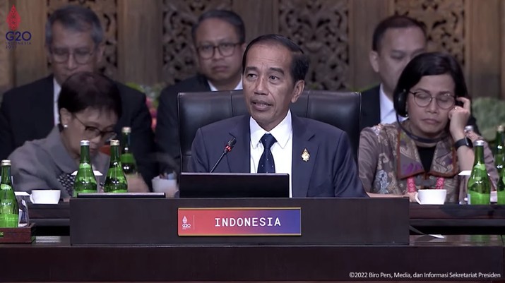 Presiden Republik Indonesia Joko Widodo (Tangkapan Layar Youtube Sekretariat presiden RI) Presiden Republik Indonesia Joko Widodo (Tangkapan Layar Youtube Sekretariat presiden RI)