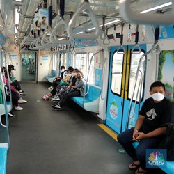 Ini Aturan Masker Terbaru di KRL, MRT, dan Transjakarta