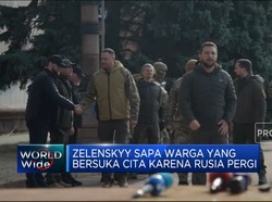 Video: Rusia Pergi Dari Kherson, Zelenskyy Sapa Warga