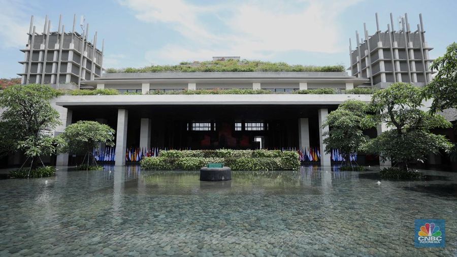 Suasana Hotel Apurva jelang acara puncak KTT G2O, Selasa (13/11/2022). (²©²ÊÍøÕ¾/Tri Susilo)